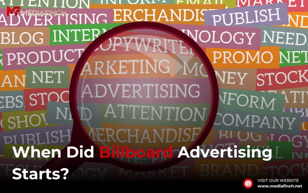 the history of billboards